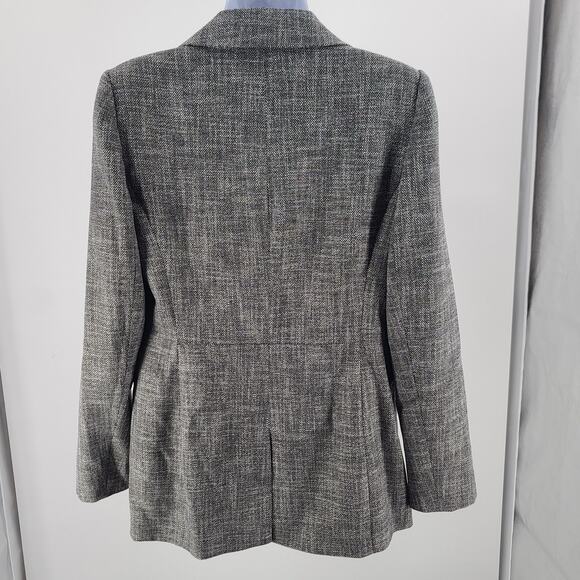 White House Black Market tweed womens blazer Sz 6 Twee Career Polished Boardroom - Picture 7 of 13